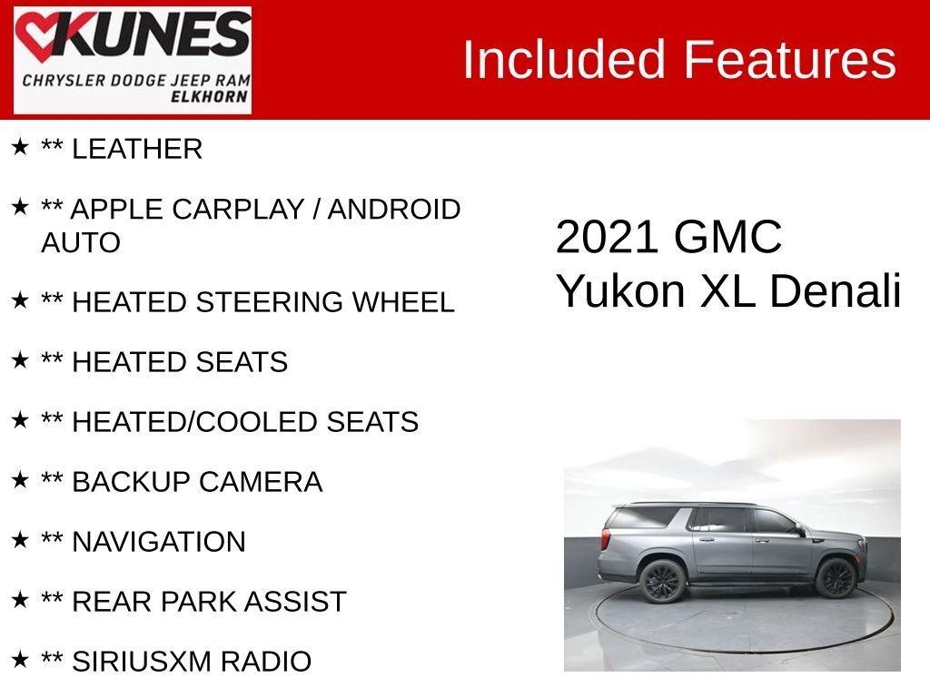 gmc yukon xl 2021 1GKS2JKL1MR446891 image